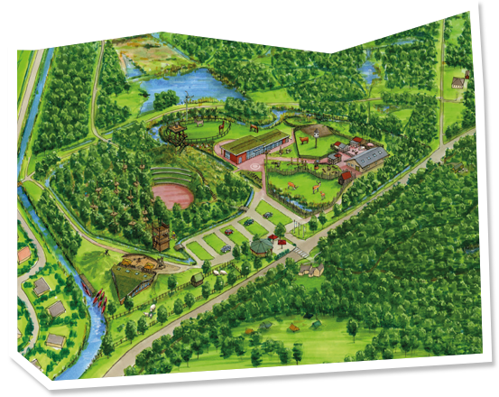 Plattegrond de KlimVallei en Helderse Vallei